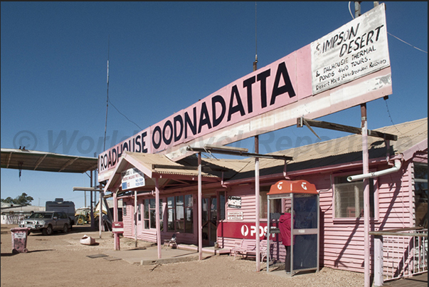 The Odnadatta Station with hotel and restaurant The Odnadatta Station with hotel and restaurant