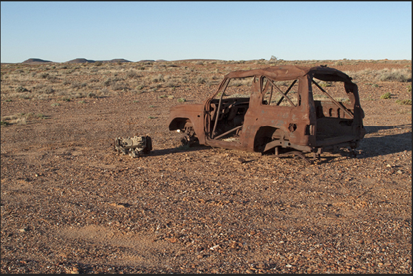 The unforgiving desert. Better to be equipped for any eventuality