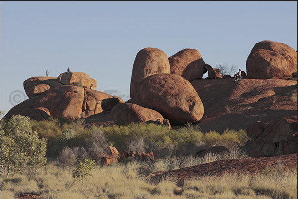 Devil Marbles Conservation Reserve near the Stuart Highway