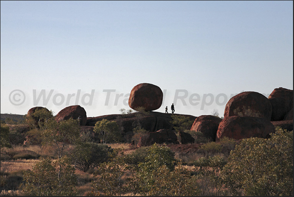 Devil Marbles Conservation Reserve near the Stuart Highway not far from Alice Spring