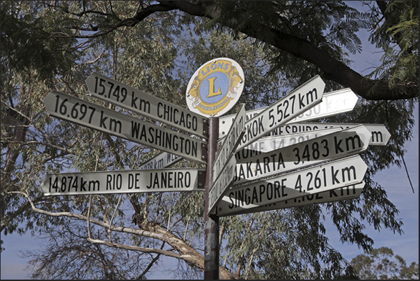 Alice Springs, a small town far from everything even from other cities of Australia