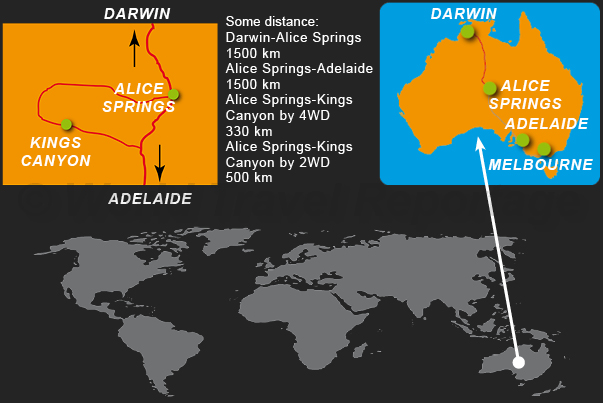 Where is Watarrka National Park Where is Watarrka National Park