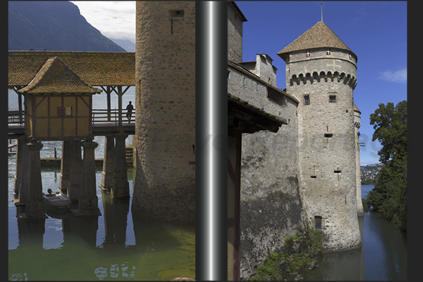 Chillon castle (XII century), near Montreux