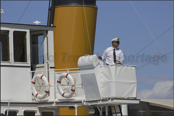 The fleet of wheel steamboats of Lake Geneva is the largest in the world still in navigation