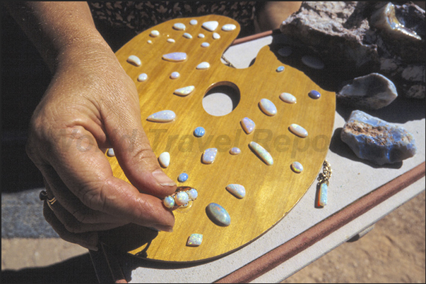 Coober Pedy. Opals