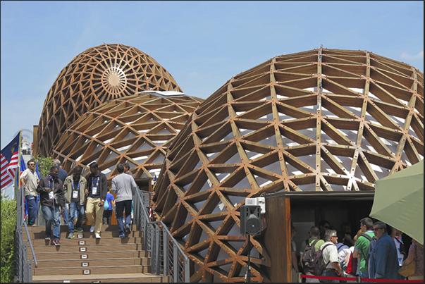 The Malaysia pavilion The Malaysia pavilion