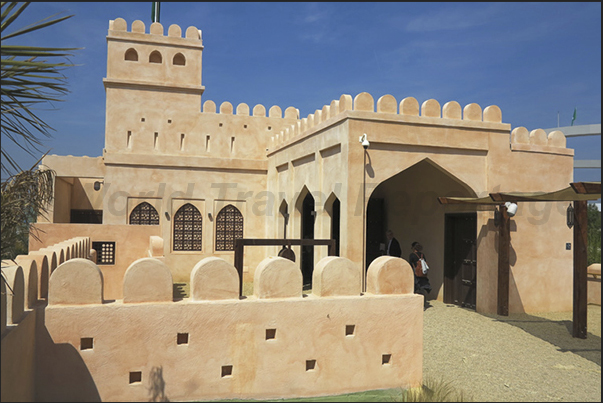 The Oman pavilion The Oman pavilion