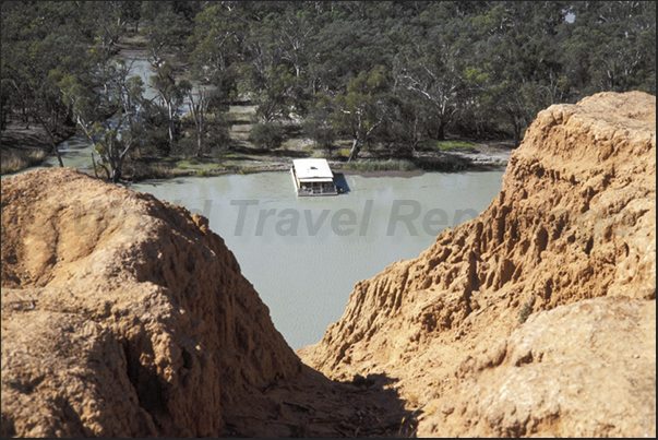 Murtho National Park near Renmark. Murray River Murtho National Park near Renmark. Murray River