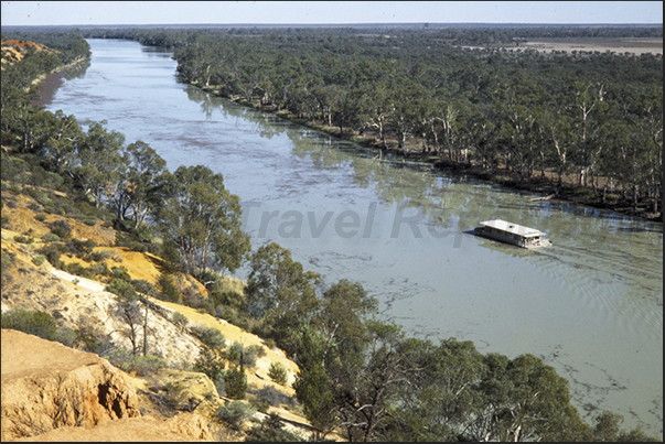 Murtho National Park near Renmark. Murray River Murtho National Park near Renmark. Murray River