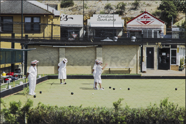 In the town of Mannum, the most popular game is the play boules