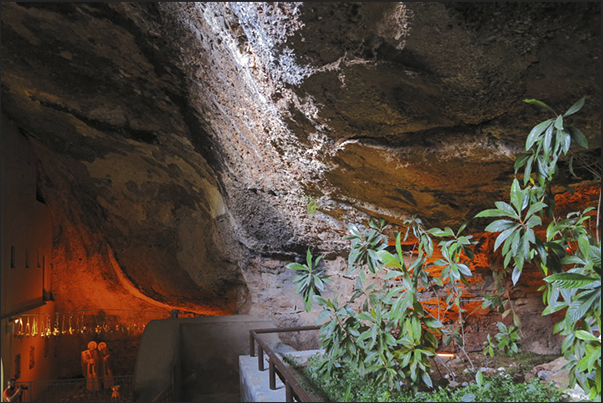 Monastery of Mega Spileo near the town of Kalavryta. The caves Monastery of Mega Spileo near the town of Kalavryta. The caves