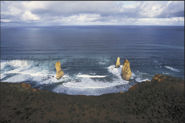 Great Ocean Road. The spectacular coastline called The 12 apostles Great Ocean Road. The spectacular coastline called The 12 apostles