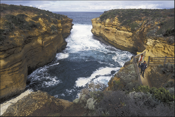 Great Ocean Road. The coast of 12 apostles