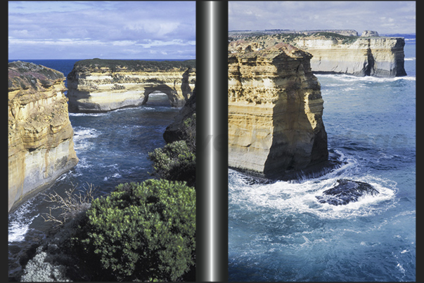 Great Ocean Road. The 12 apostles coast Great Ocean Road. The 12 apostles coast