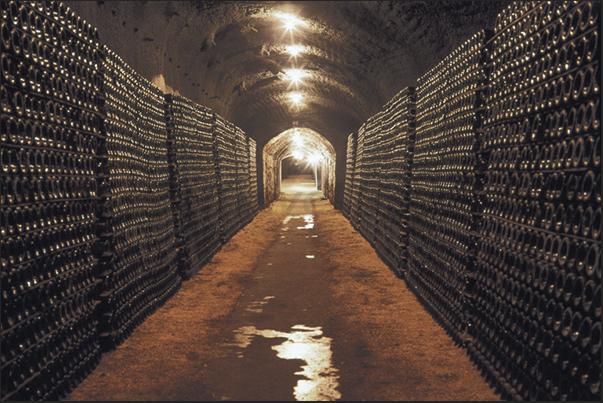 In the Seppelt winery, the ancient gold mines have been turned in cool cellars In the Seppelt winery, the ancient gold mines have been turned in cool cellars