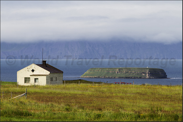 The coast of the Tjornes Peninsula