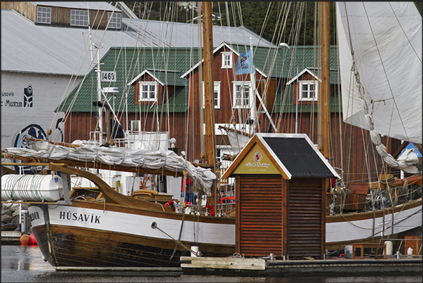 Country of Husavik. The port Country of Husavik. The port