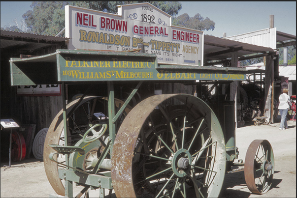 The old town of Swan Hill