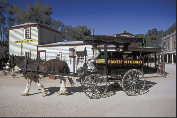 Swan Hill. Sightseeing in the historic city Swan Hill. Sightseeing in the historic city