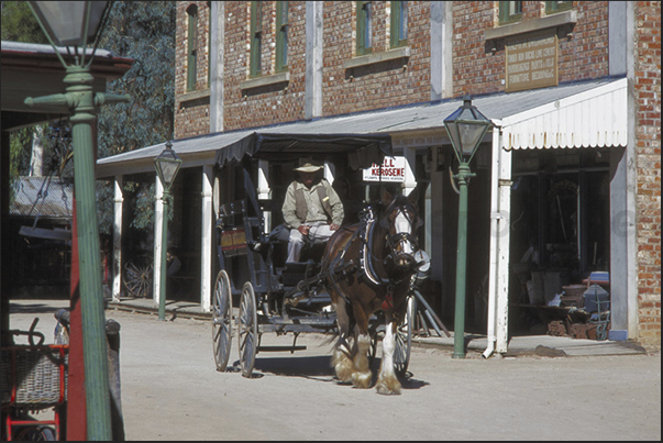 Swan Hill. The main street Swan Hill. The main street