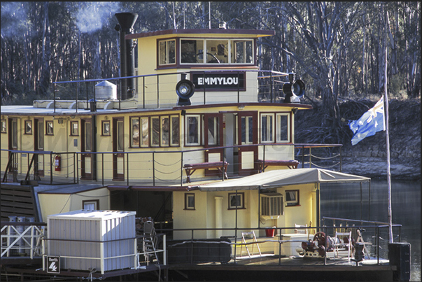 Echuca. Cruise on Murray River Echuca. Cruise on Murray River