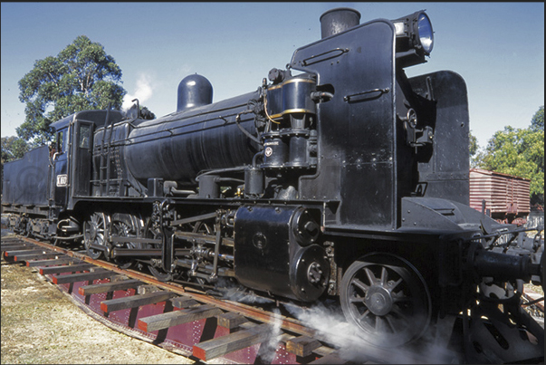 Goldfields Railways. The locomotive is ready Goldfields Railways. The locomotive is ready