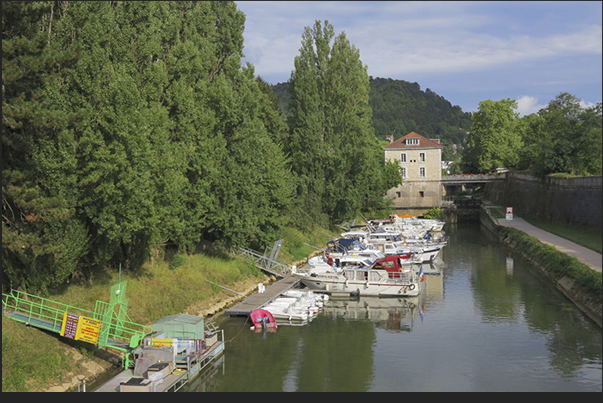 Old river port of Besançon Old river port of Besançon
