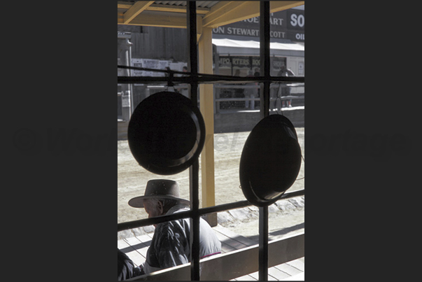 Sovereign Hill. Hat shop Sovereign Hill. Hat shop