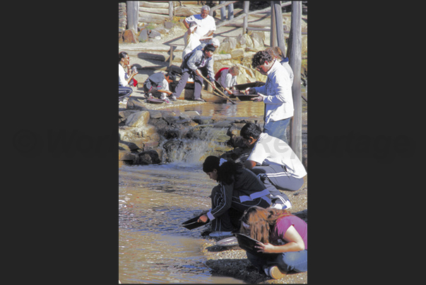 Sovereign Hill, the new gold miners