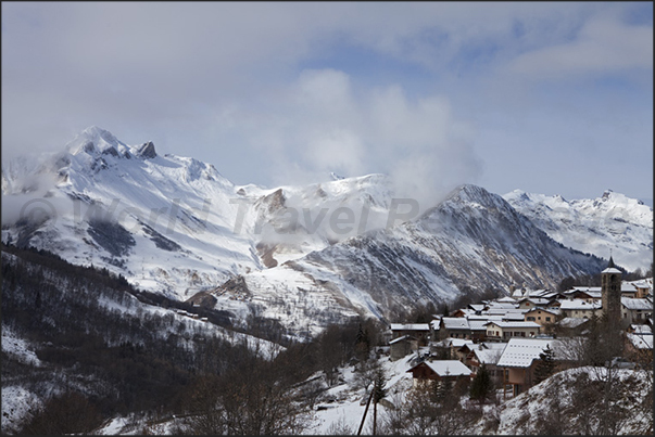 The village of Saint Marcel