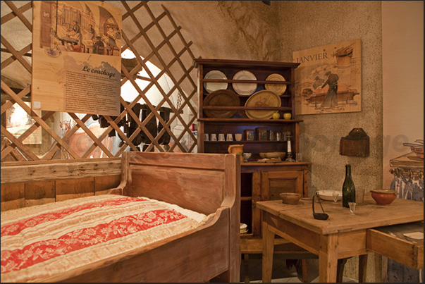 In the museum of Mountain and Traditions of the valley in Saint Martin de Belleville, are observed slices of life from the past In the museum of Mountain and Traditions of the valley in Saint Martin de Belleville, are observed slices of life from the past