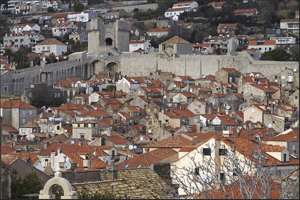 Dubrovnik. The old town Dubrovnik. The old town
