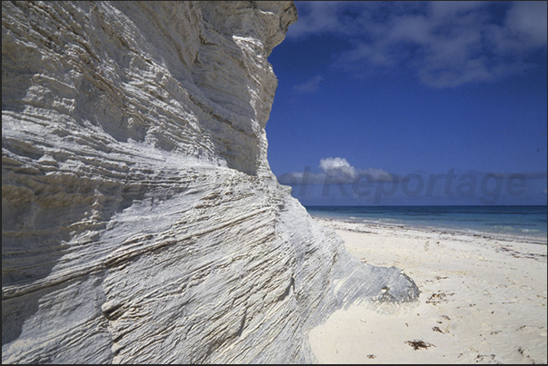 Coral beaches on the southern tip of the island