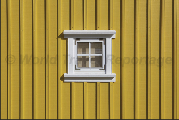 Gulf of Siglufjordur. The colorful and lively fishing town of Siglufjordur