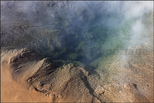 Selfoss, the Park of Geyser