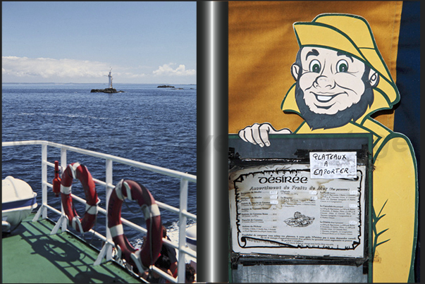 Famous lighthouses and shellfish dishes are, beyond the sea and nature, the island features Famous lighthouses and shellfish dishes are, beyond the sea and nature, the island features