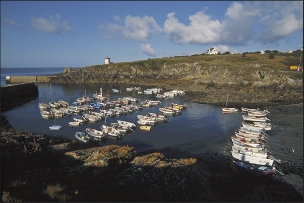 The port of Lampaul used by the fishermen