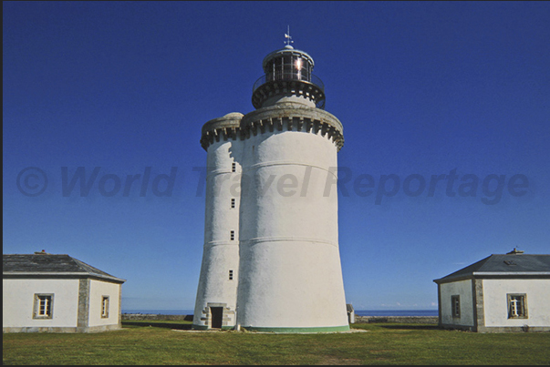 The Stiff lighthouse, one of the oldest lighthouses in Europe, where they were tested for the first time the prismatic lenses