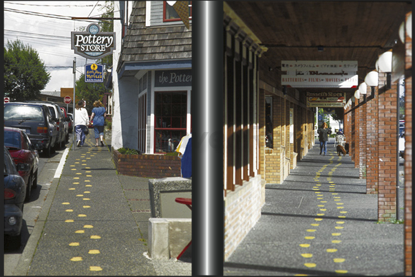 Follow the path traced in town, it is like leafing through the pages of a history book Follow the path traced in town, it is like leafing through the pages of a history book