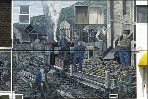 The old copper mine of Mount Sicker (1897) The old copper mine of Mount Sicker (1897)