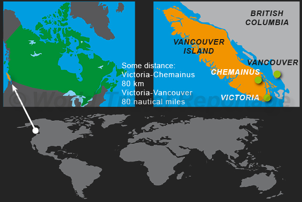 Where is Chemainus on Vancouver Island Where is Chemainus on Vancouver Island