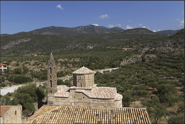 Panorama from the castle of Kardamyli (Venetian era)