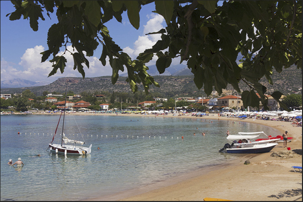 Stoupa Bay near Kalamitsa