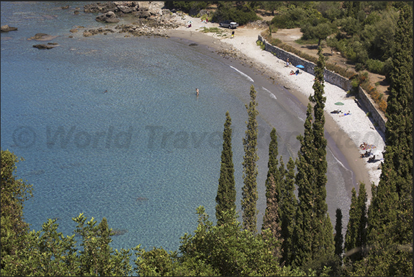 The greatest beach in Kalamitsa Bay