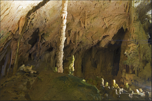 Dhiros caves near Areopolis. South west coast of the peninsula