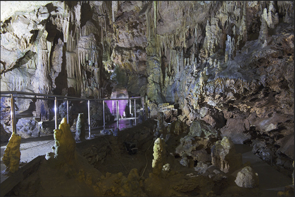 Dhiros caves near Areopolis. South west coast of the peninsula