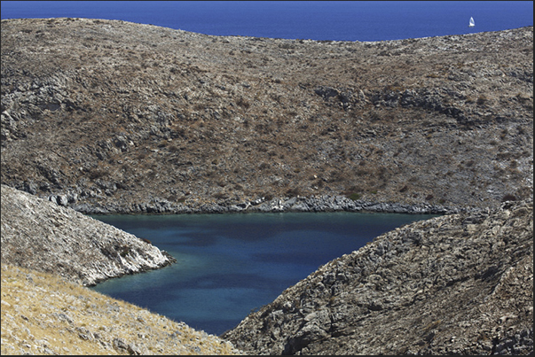 Cape Tenaro, the southern tip of the peninsula