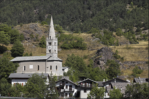 Savoulx. The church Savoulx. The church