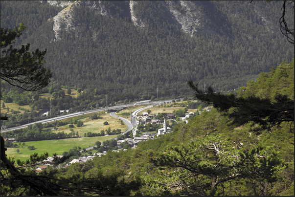 The country of Savoulx in the Upper Susa Valley