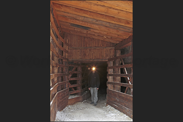 The entrance to the most important and spectacular mine The entrance to the most important and spectacular mine